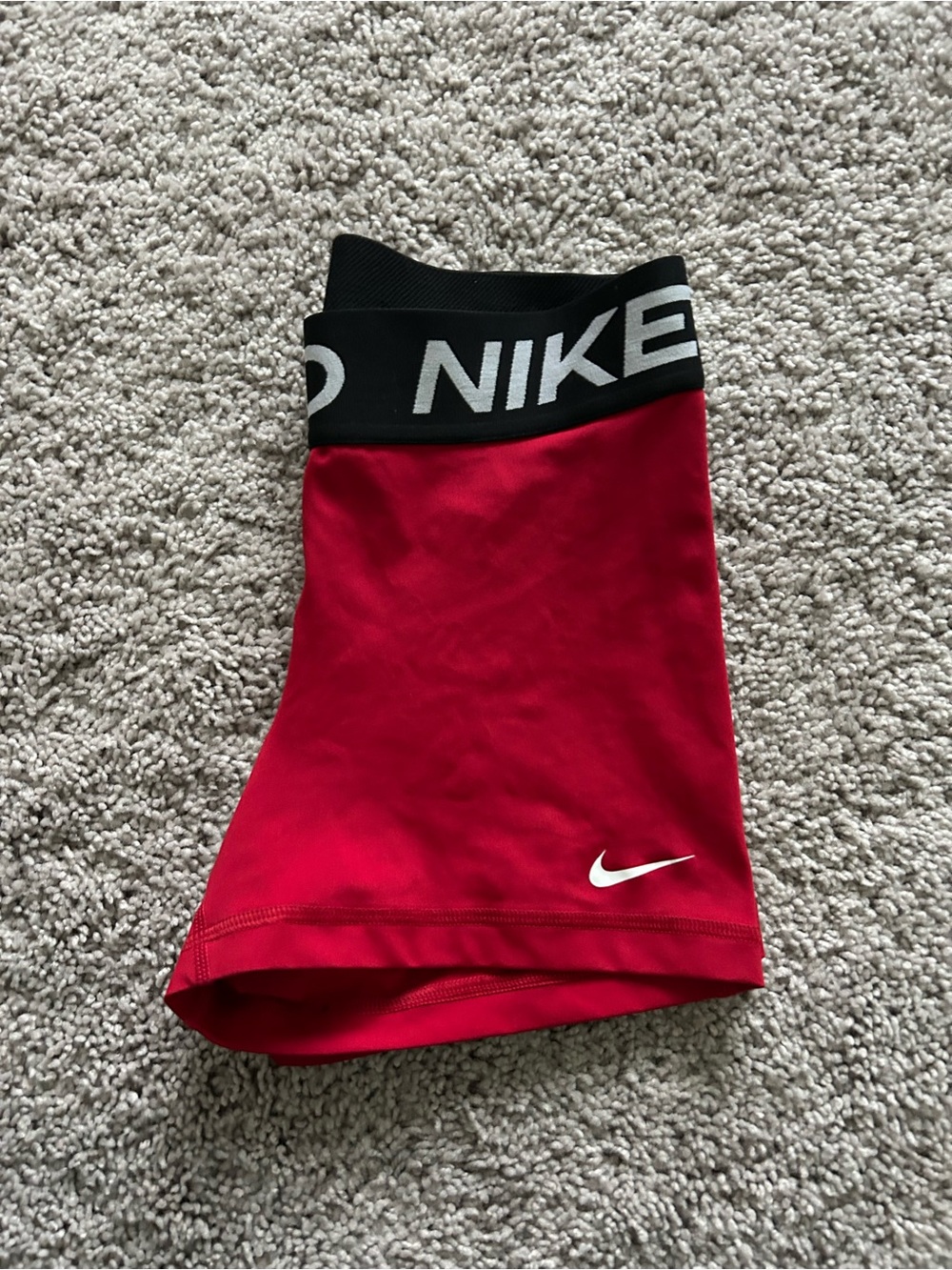 Nike Pros Dri-Fit Red and Black